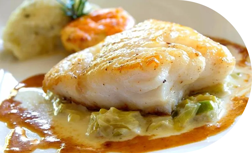 Plat du restaurant gastronomique